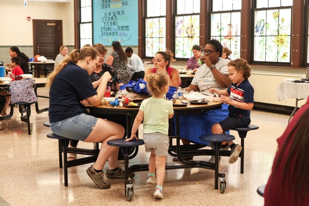 Children and families at 2024 York, PA First 10 Summer Institute.