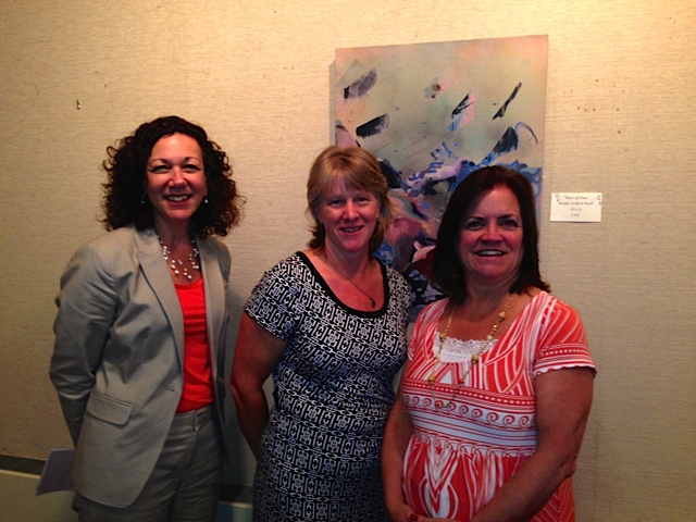 Three Berkshire United Way Birth-Third Leaders (from left): Nancy Stoll (Director of Community Engagement and Evaluation), Karen Vogel (Early Childhood Coordinator), and Kris Hazzard (President and CEO). 